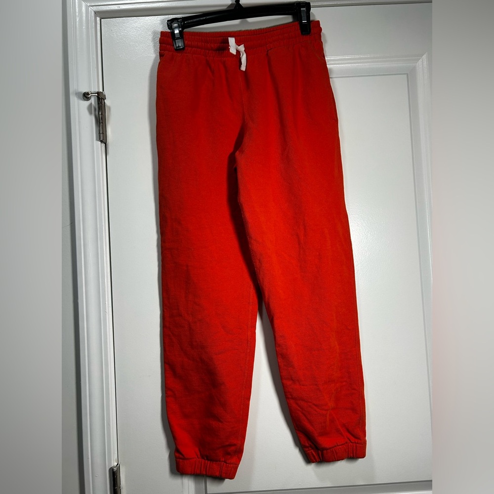 Hanna Anderson Bright Orange Joggers